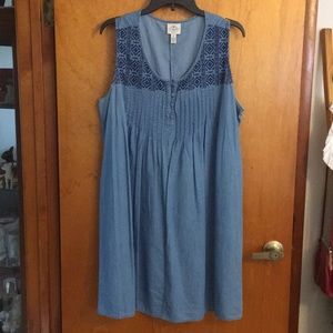 Denim dress